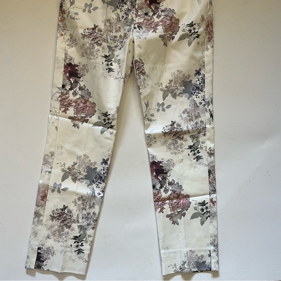 Estelle and Finn Floral Ankle Pants with Mauve Tunic Set size 6/S - Picture 6 of 10